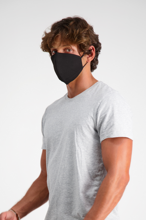 3-Pack Premium Cotton Face Masks