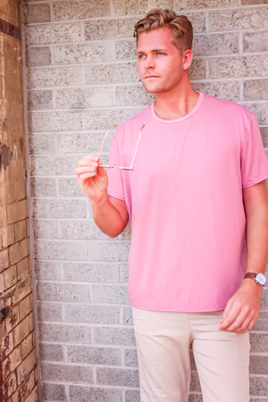 Burleigh Tee - Salmon